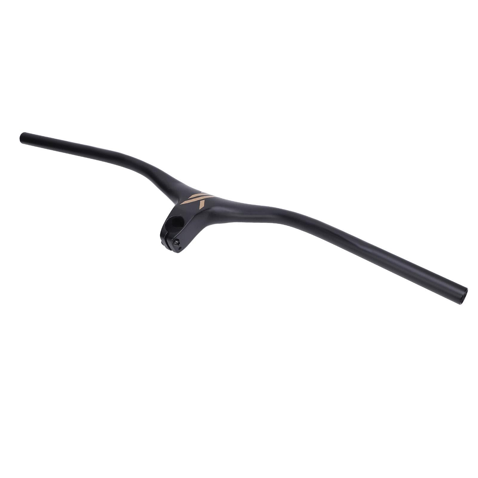 Mountain Cycling Handlebar Integrated Handlebar Lightweight Aluminum Alloy Handlebar For Mountain golden/black