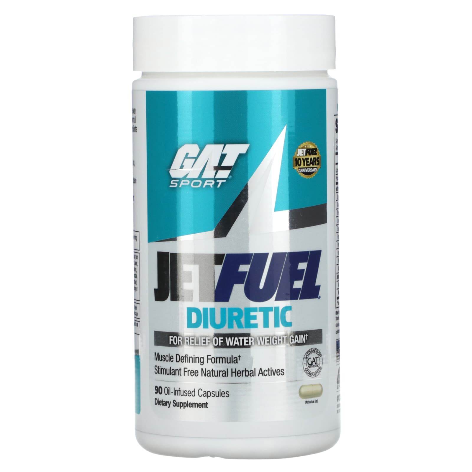 GAT, JETFUEL diuretic, 90 oil capsules