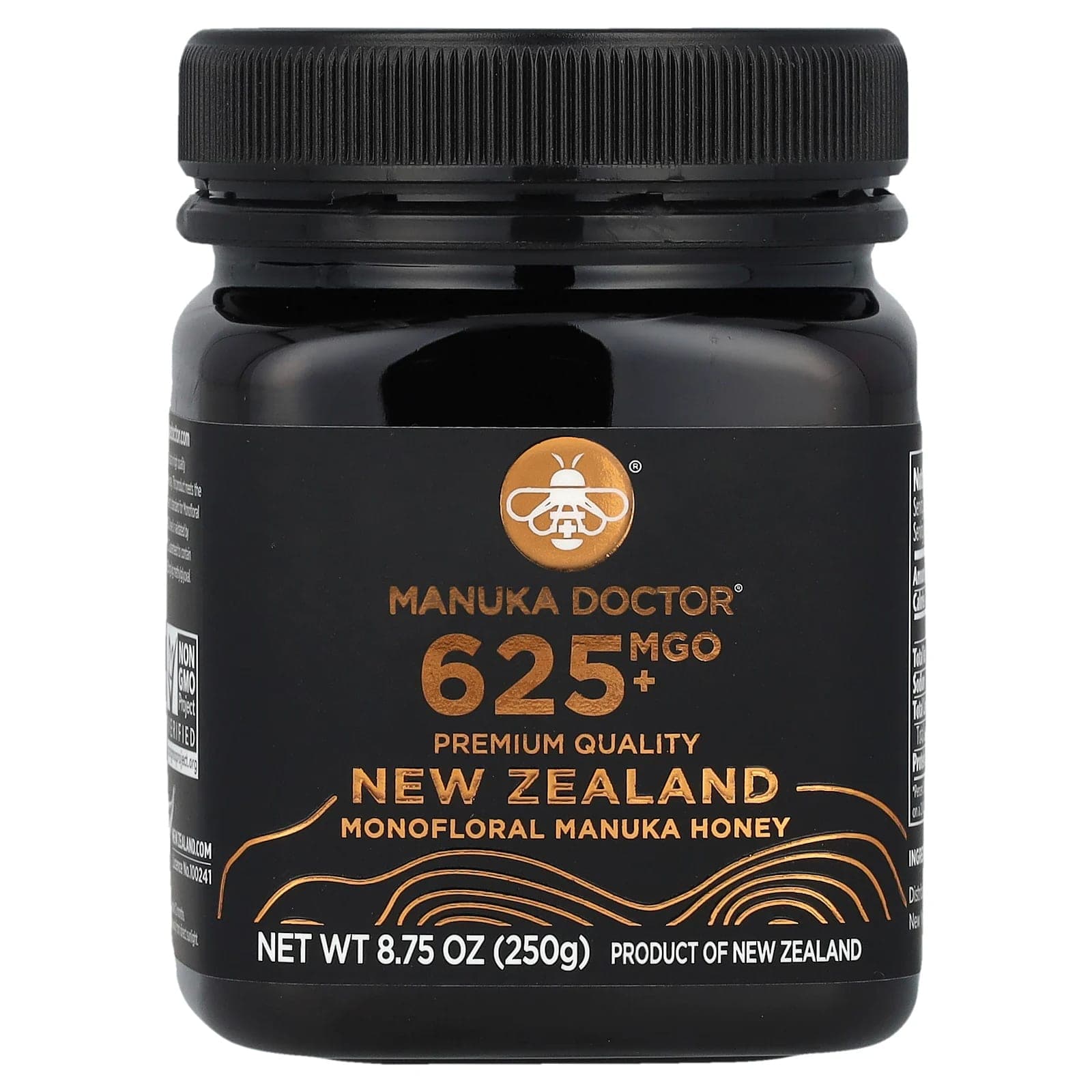 Manuka Doctor, Single Flower Manuka Honey, MGO 625+, 8.75 oz (250 g)