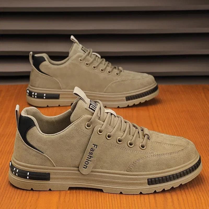 Lightweight Safety Shoes for Men Work Shoes Steel Toe Cap Working Sneakers Men Breathable Shoes Construction Shoe 2024 39 khaki
