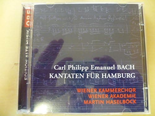 CD BACH, C.P.E. - Bach: Cantatas for Hamburg ORFCD306 Japan Classical Used