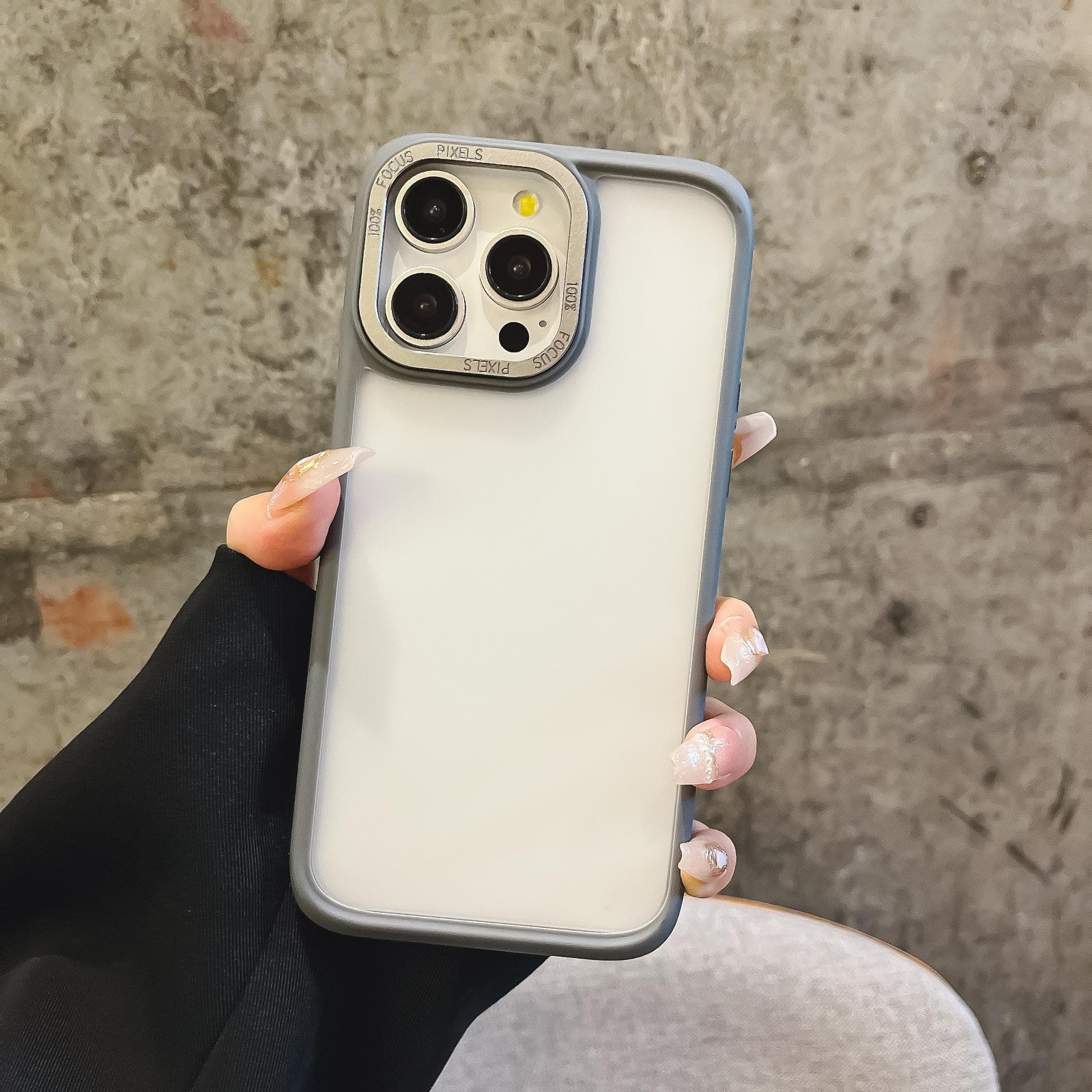Frosted IPhone 15 Magnetic Suction Phone Case Suitable for Apple 14proMax Anti-slip Metal Lens Protection Case iPhone13pro