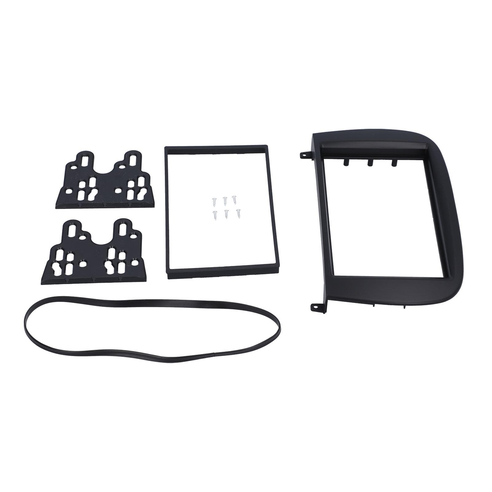 2Din Stereo Radio Fascia Panel Frame Replacement for Mercedes Benz SLClass (R230) G WAGON G500 G55