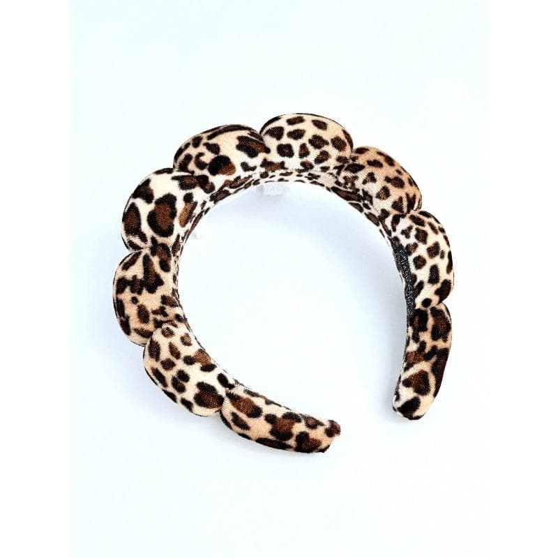 Leopard Print Hair Band, Makeup Headband, Hair Clip For Women Facial Care, Spa Gift, Party 1pc