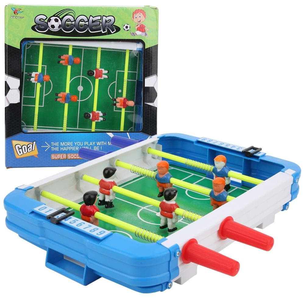 Eco Friendly ABS Children Puzzle Portable Mini Table Football Machine Parent Child Interactive