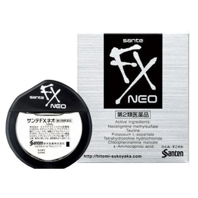 Japanese eye drops SanteFX Neo eye drops 12ml