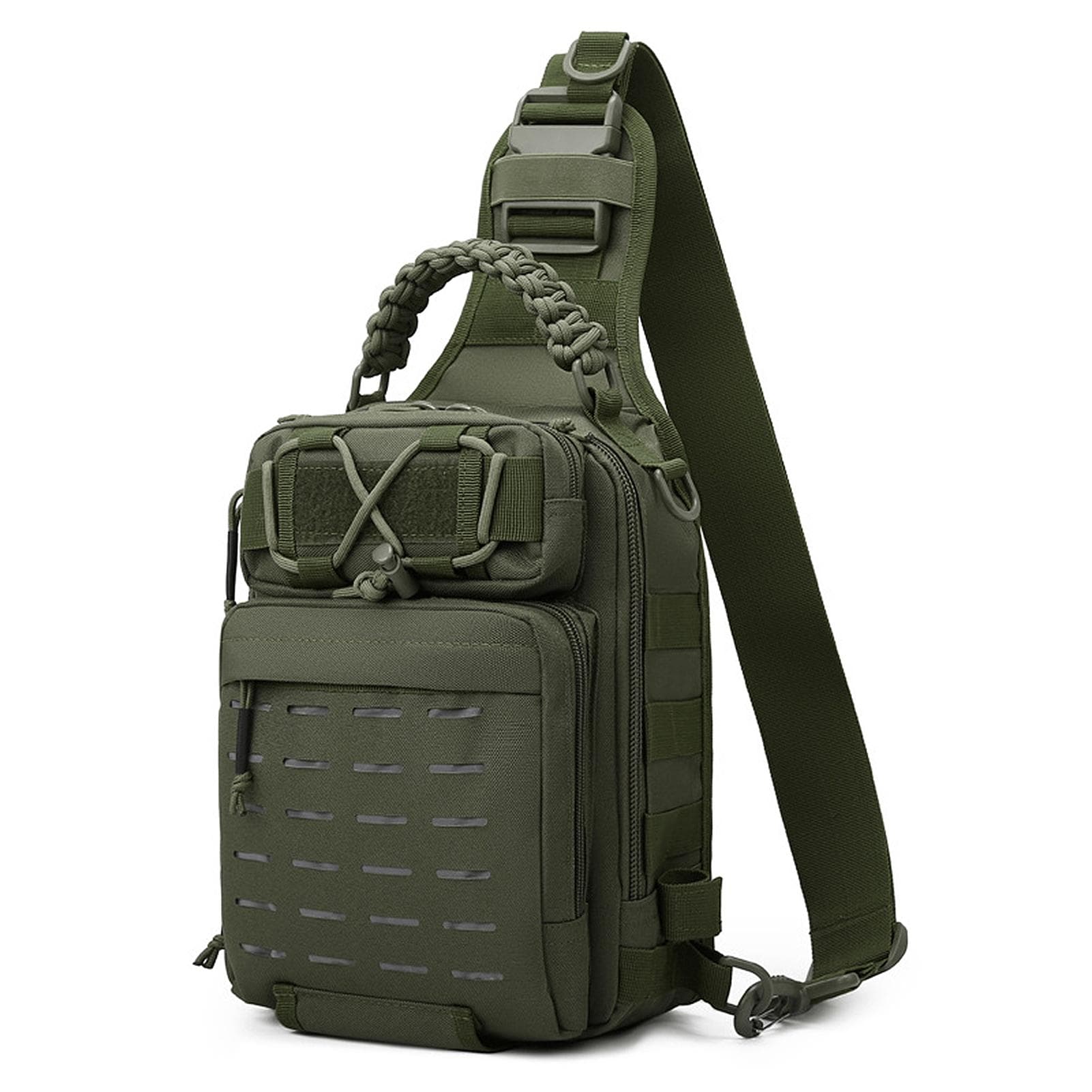 Fishing Sling Bag Fishing Tackle Storage Bag Tool Bag for Fishing Hiking Hunting Camping