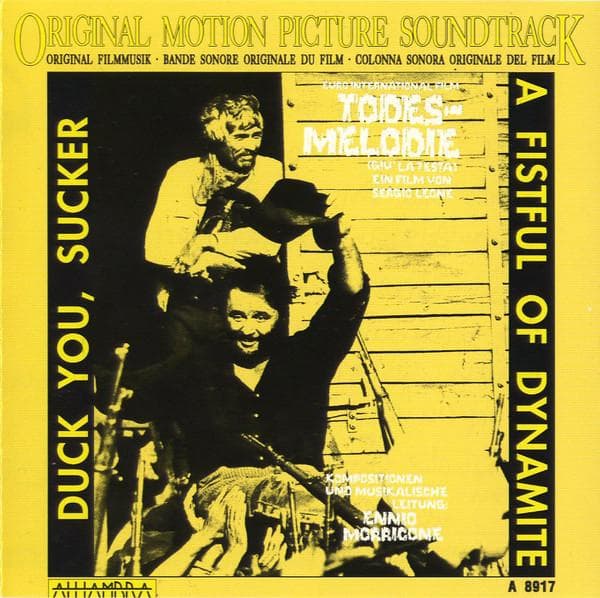 CD ENNIO MORRICONE - Todesmelodie (Duck You, Sucker) (Or A8917 Alhambra Germany Soundtracks & Musicals Used