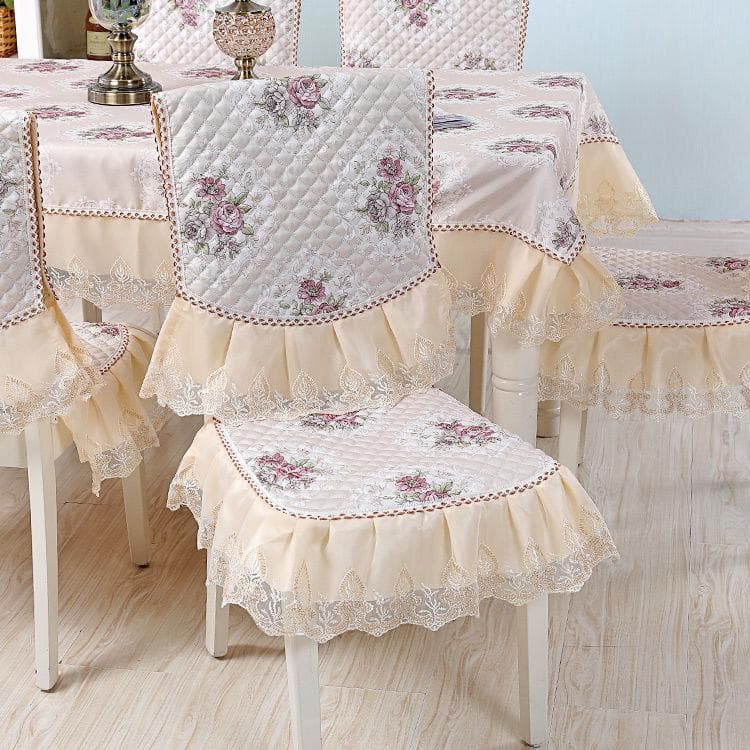 Thick Non Slip Chair Cover Modern Minimalist Household Dustproof Chair Cover Cotton Lace Printed Chair Cover 1pcs chair cover 1pcs