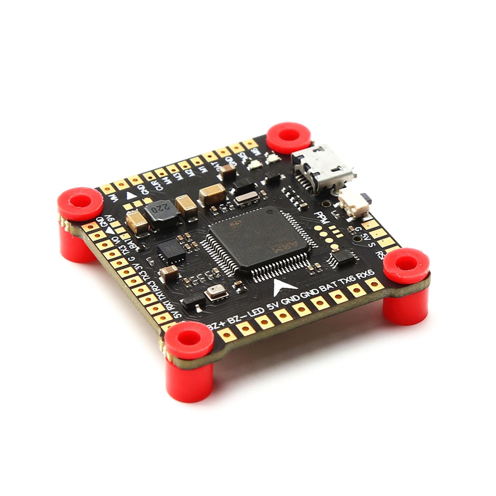 Betaflight F4 V3S PLUS FC Flight Controller Board for Airplane RC FPV Drone black
