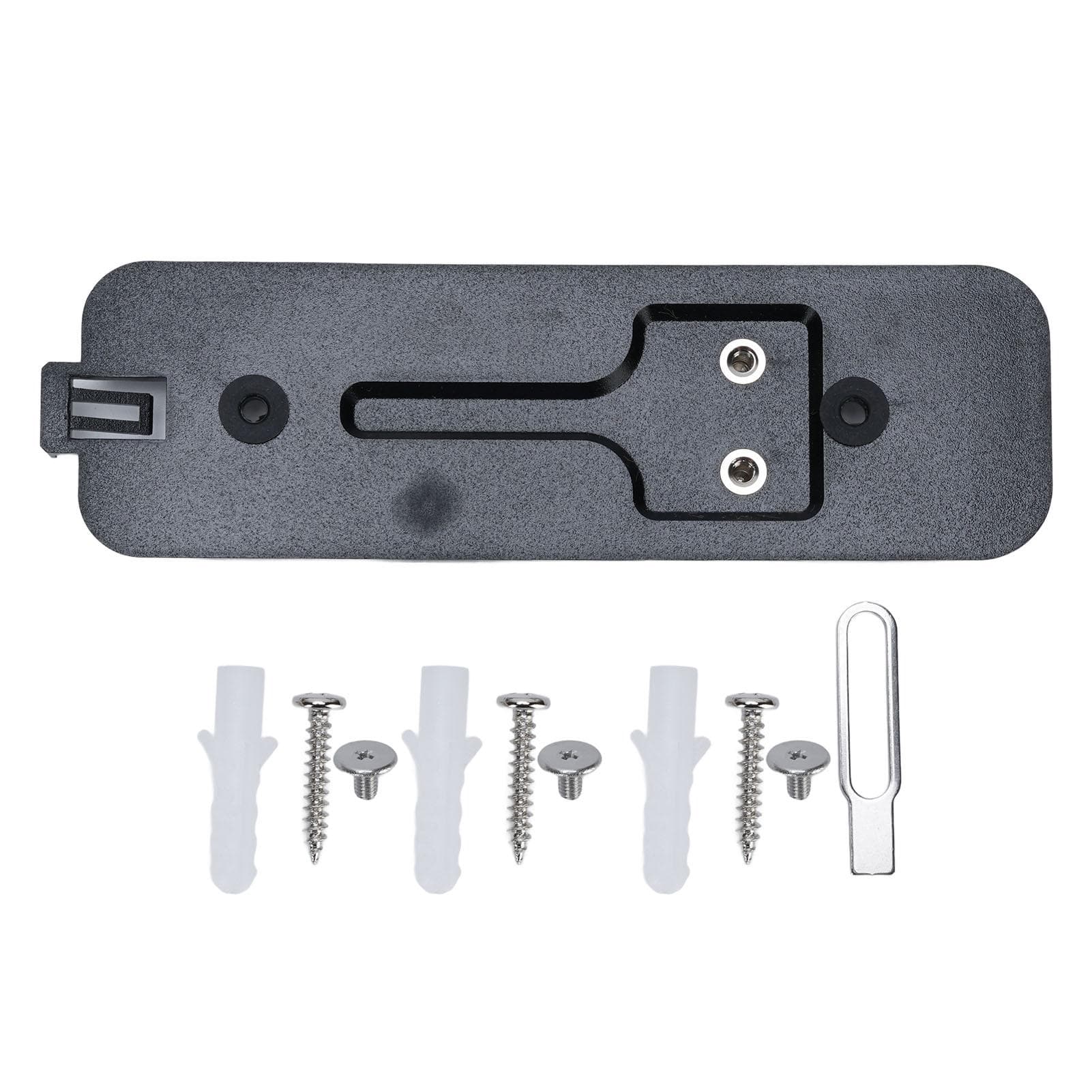 Doorbell Backplate Standard Replacement Part 2 Hole Doorbell Mounting Plate with Key