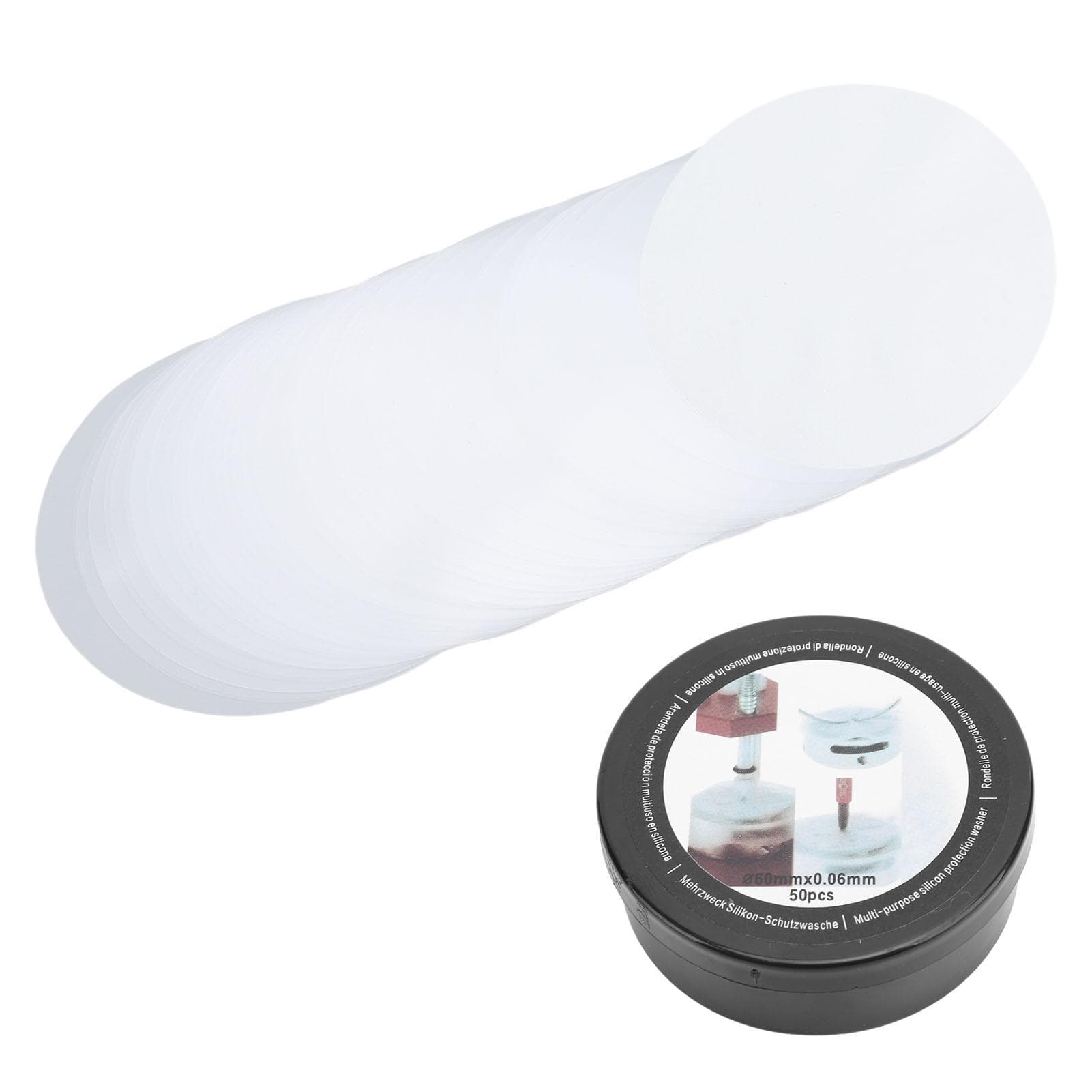 50 Pack Watch Protective Film Transparent Prevent Scratches Needle Lifting Pad Ultra Thin Watch