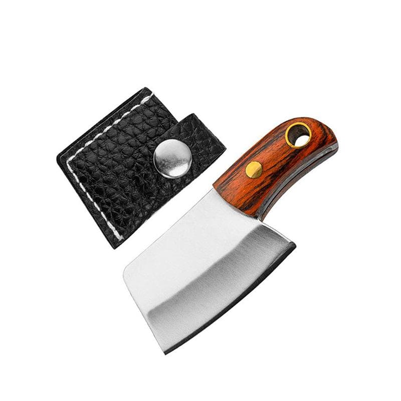 1PC Box Cutter Mini Pocket Knife Mini Chef Knife Stainless Steel Camping Outdoor Tools