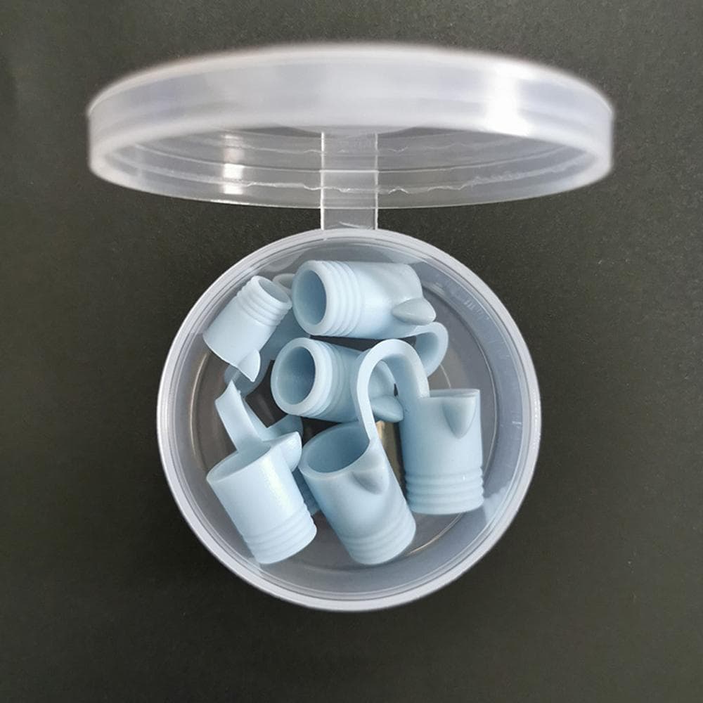 Anti Snoring Devices Anti Snoring Clips for Nose Silicone Anti Snore Clip Set for Better Deep Sleep blue