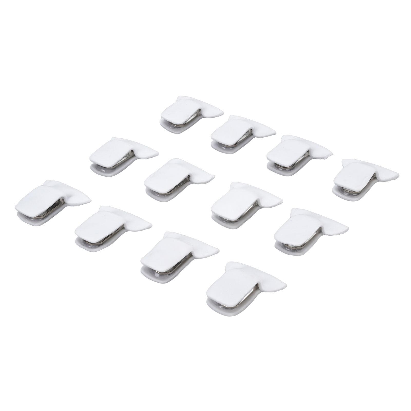 12PC Padded Comforter Clips Compact Multifunctional Metal and Foam Padded Blanket Fasteners