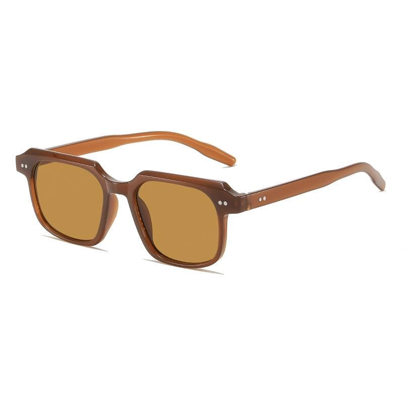 New Vintage Square Sunglasses Women Men Brand Designer Rectangle Sun Glasses UV Protection Unisex Fashion Eyewear MULTI