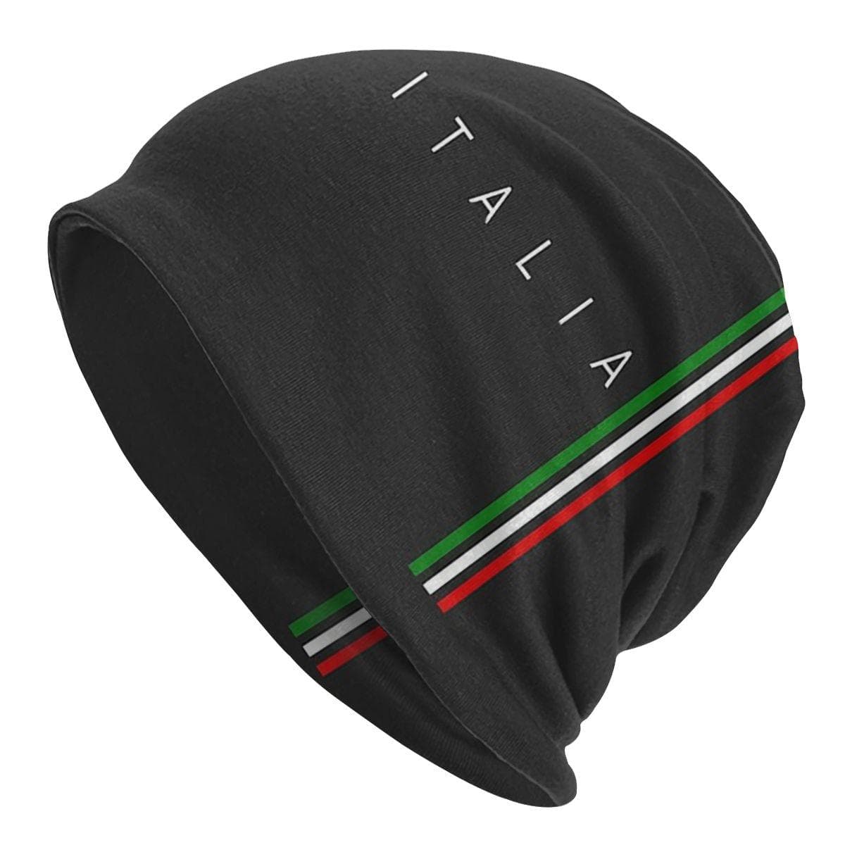 National Flag Italy Unisex Women Beanies Cycling Ski Cap Double Layer Fabric Bonnet Hat One Size