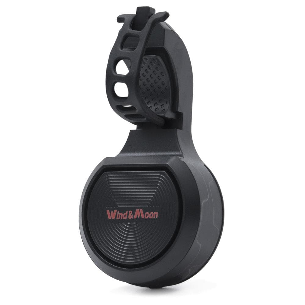 Wind&Moon Bike Bell 80-130dB Loud AntiTheft Alarm Waterproof Bicycle Electric Horn with 3 Level Volumes for MTB Mountain Road Bike With 4 Sound Modes black