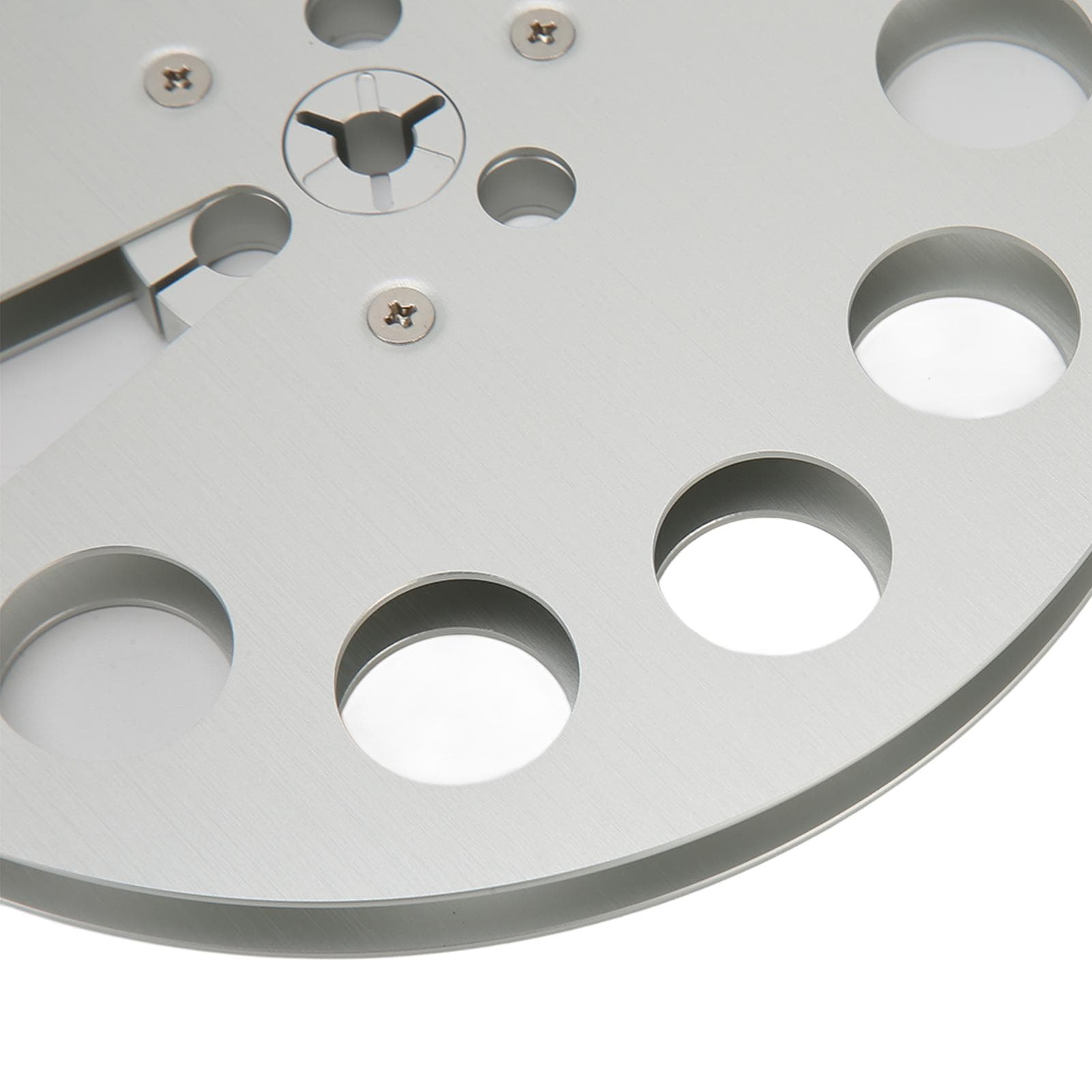 14 7 Inch Empty Tape Reel 11 Holes Universal Open Reel Sound Tape Empty Reel Aluminum Reel Tape