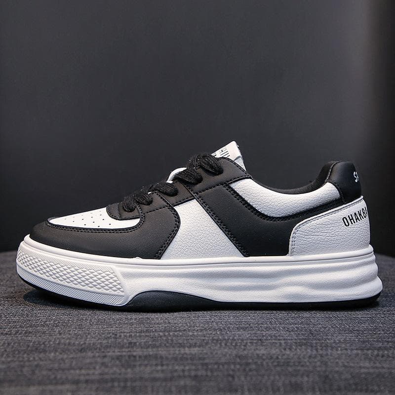 Skateboard Women's Spring New Korean Version Casual Sports All-match Real Soft Leather White Shoes 40