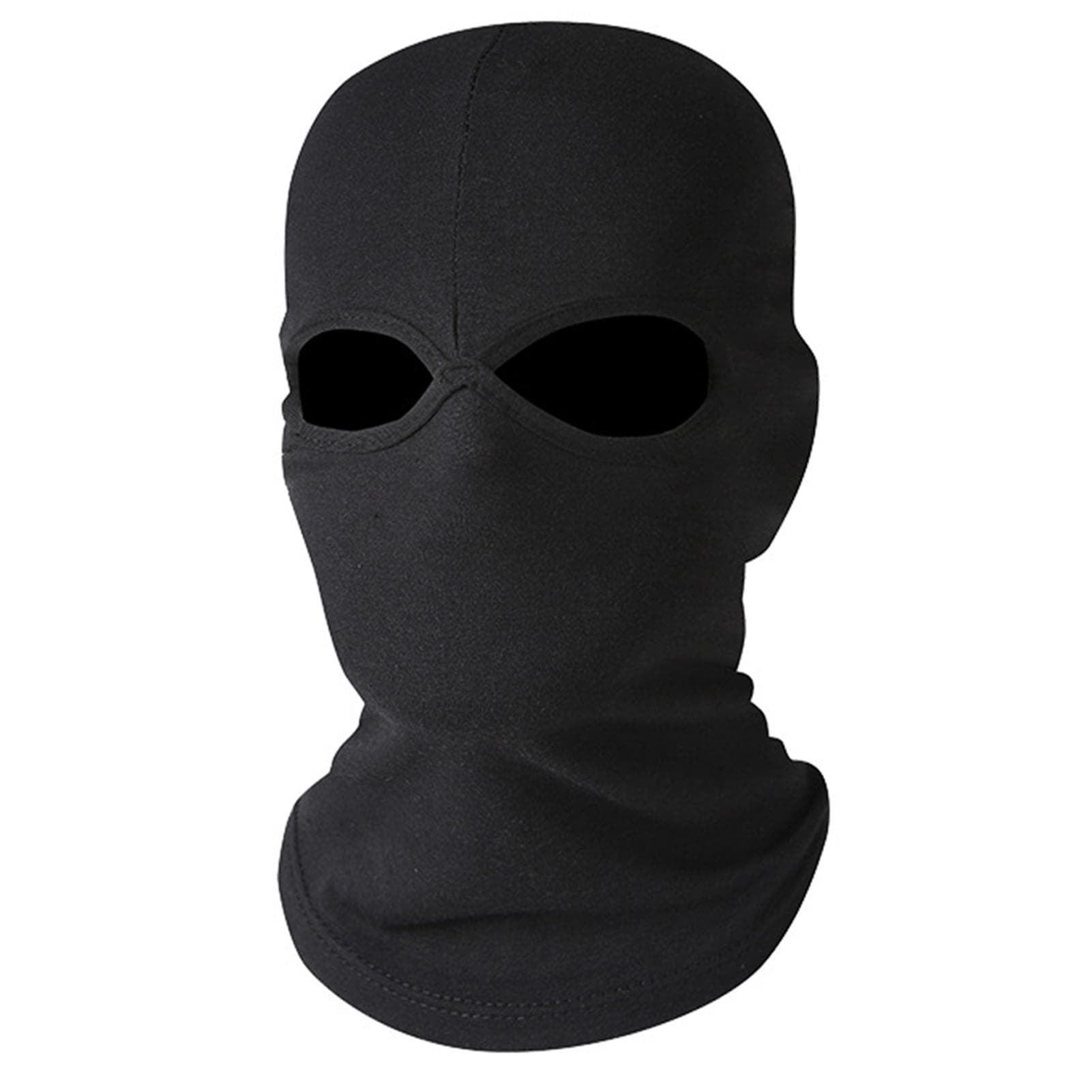 Windproof Full Face Cover Winter Neck Warmer Helmet Hat for Motorcycle Cycling Skiing Ice Fishing Type 2 black