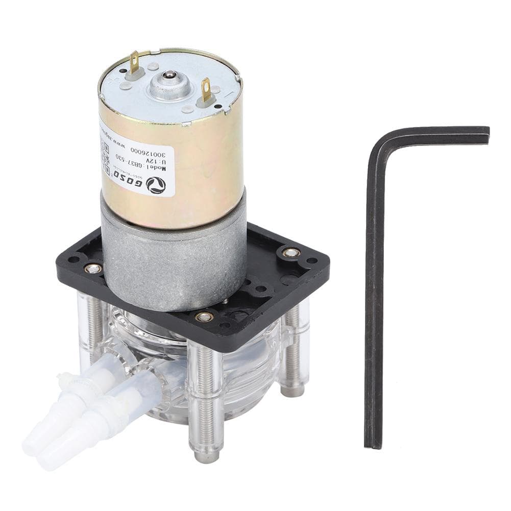 12V DC Geared Motor Large Flow Strong Vacuum Pump Peristaltic Pump for Kitchen Laundry Equipment