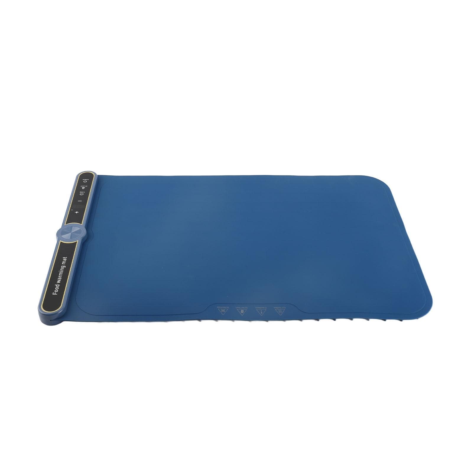 Food Warming Mat 360W High Efficiency Heating Rollable Electric Warming Tray 9 Temperature Settings US Plug large blue