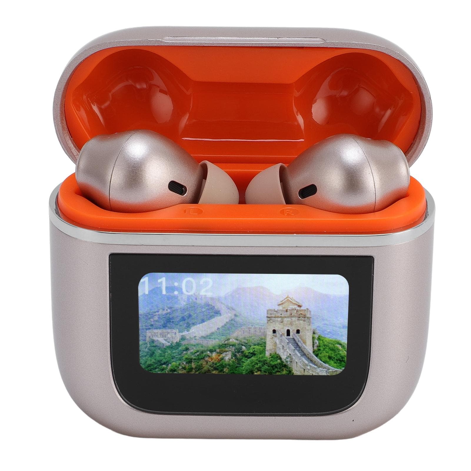 Bluetooth Translator Earbuds with Touchscreen APP 144 Languages Online Translation Earphones 3 gold