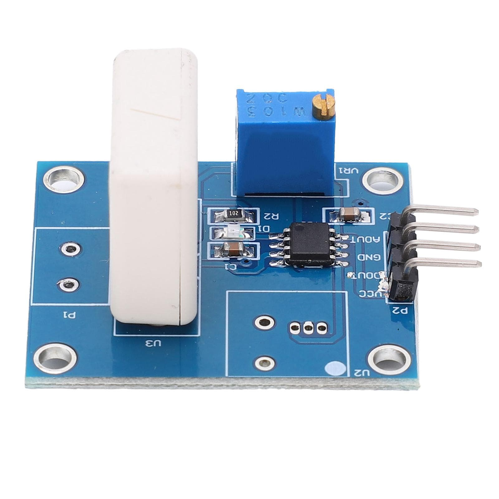 DC 5V Hall Current Detection Sensor Module 35A Short Circuit Overcurrent Protection Detector WCS1800