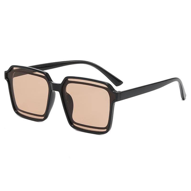 Fashion Hollow Out Square Sunglasses Women Luxury Retro Brand Designer Sun Glasses Men Trending Shades UV400 Gafas De Sol
