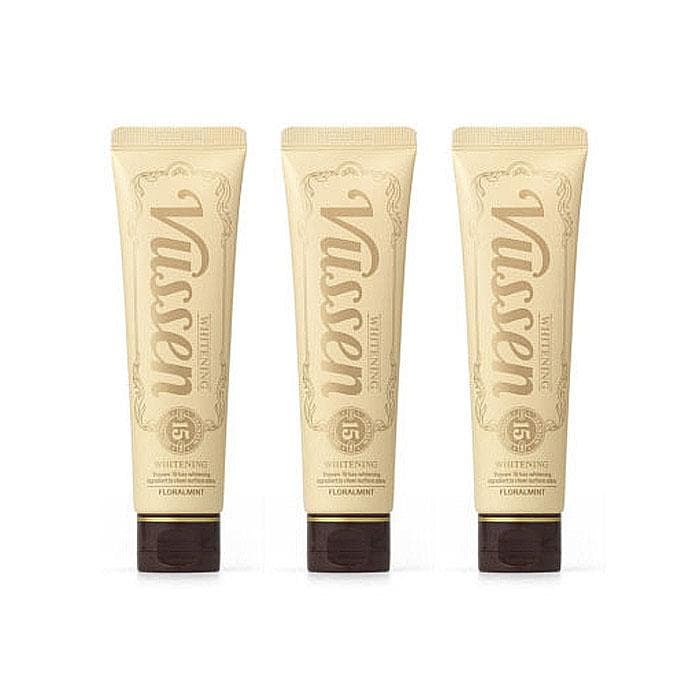 Vussen Korean Whitening Toothpaste 3 Pack – Teeth Whitening & Fresh Breath Care Vussen 15 80g x 3pc
