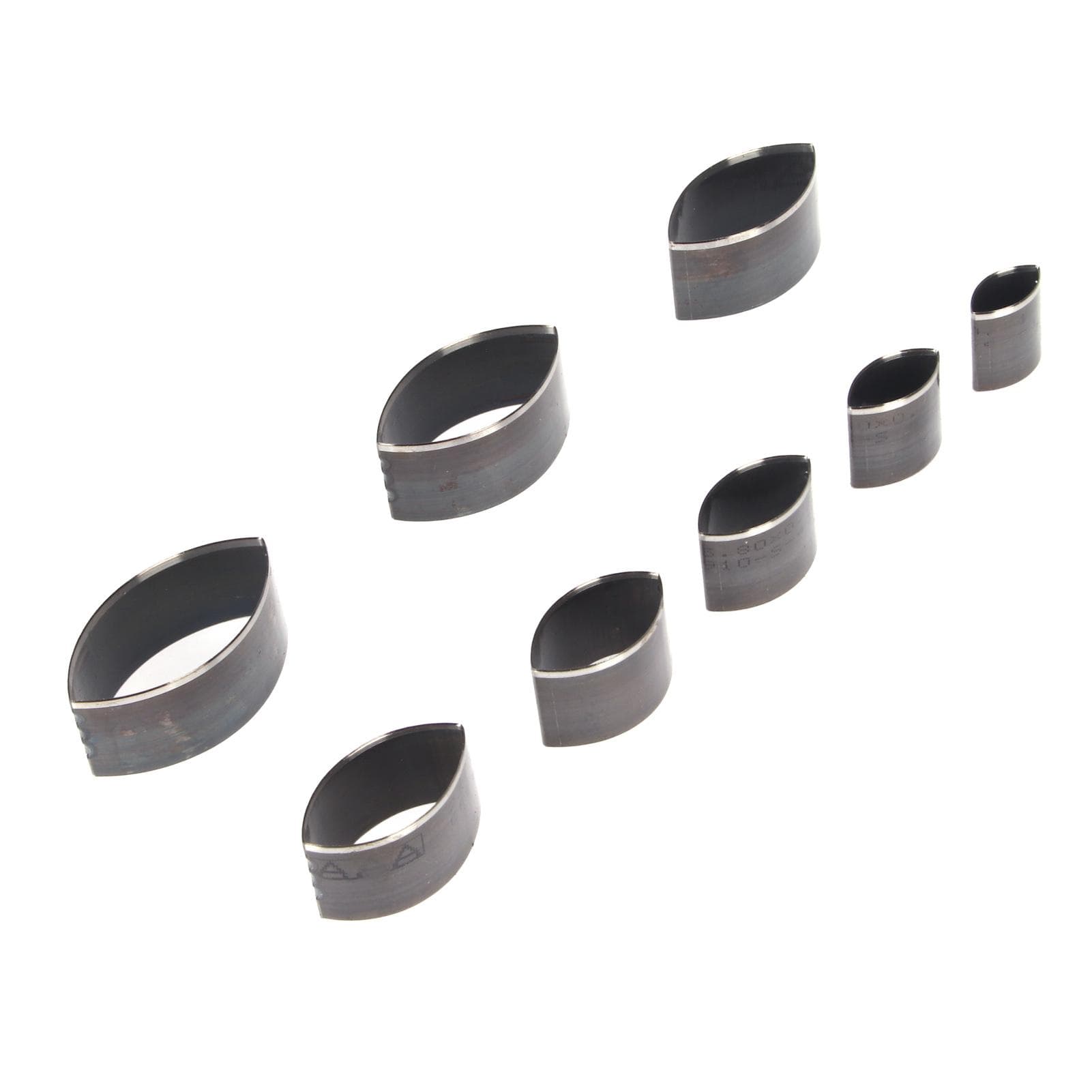 8 Pcs Leather Punch Mold Hollow High Carbon Steel Cutting Die for DIY Handicraft Bag Belt Wallet