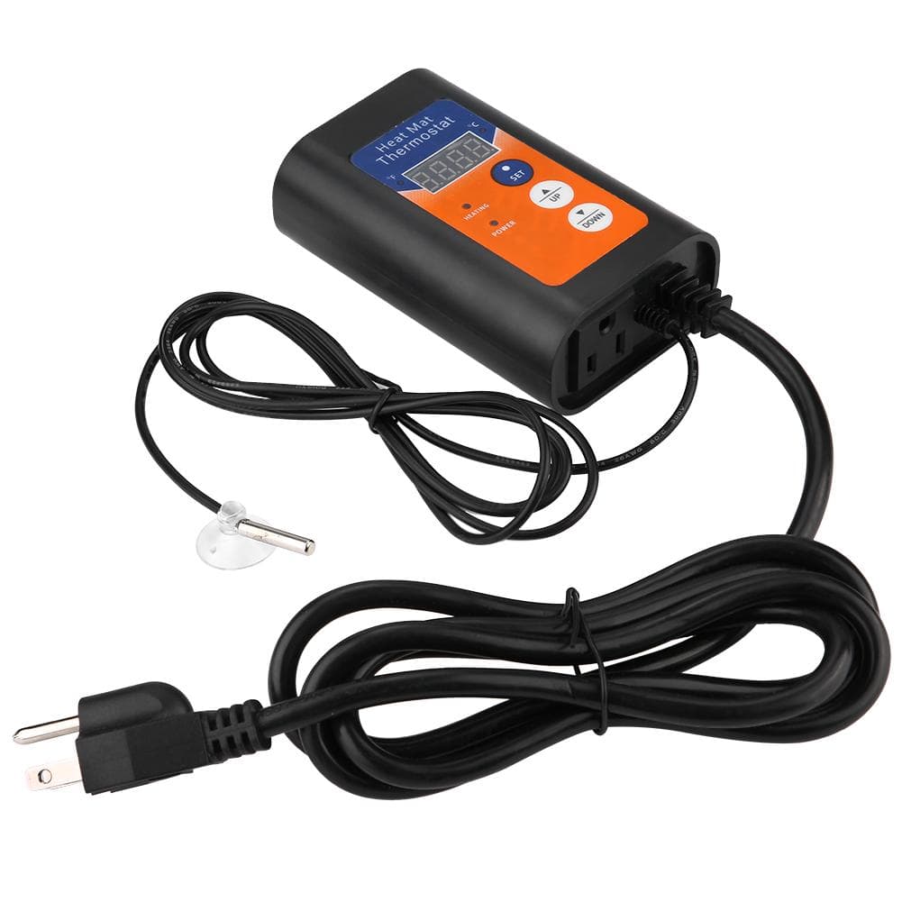 Century Digital Temperature Controller Thermostat Outlet for Heat Mat Seed