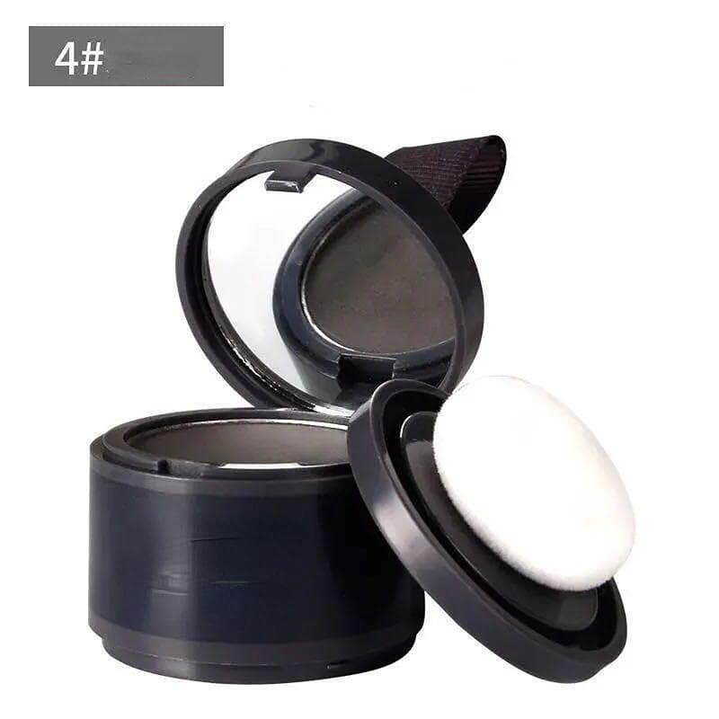 Hairline trimming shadow powder waterproof natural fill forehead hair repair artifact retouching sideburns shadow powder 04#