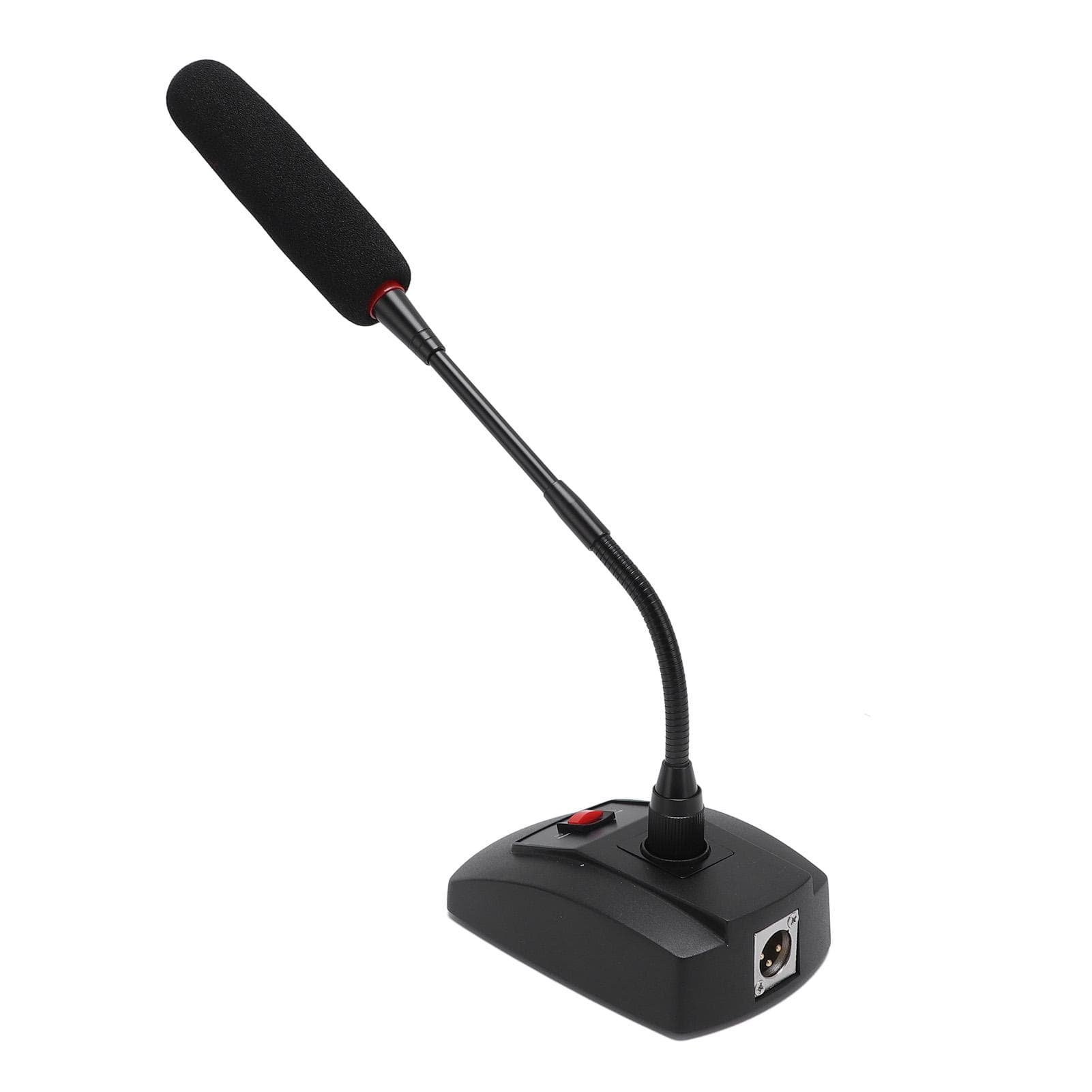 Gooseneck Condenser Microphone Professional Sound Quality Multifunctional for Lecture Meeting