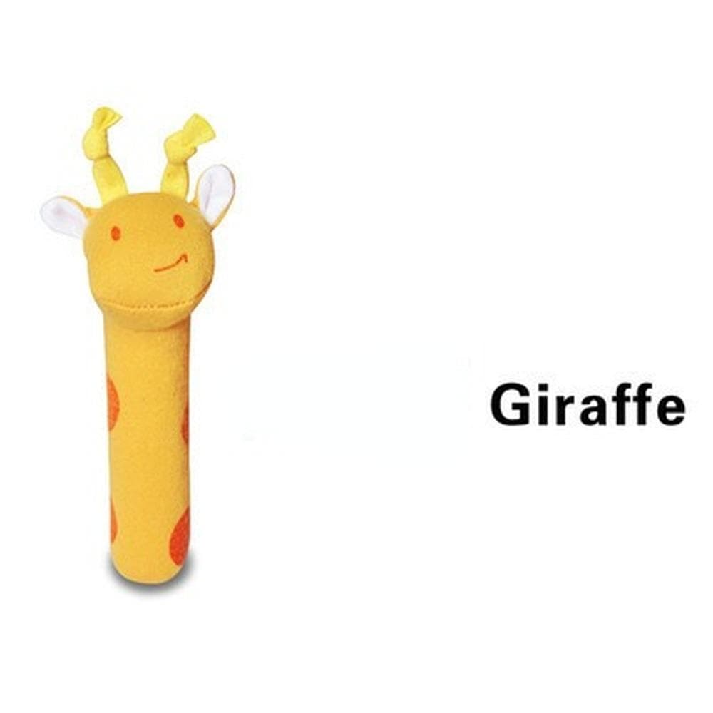 Baby Animal Hand Bell Rattle Soft Rattle Toy Newborn Rattle Mobiles Baby Toys Cute Plush Bebe Toys 0-12 Months Christmas Gift