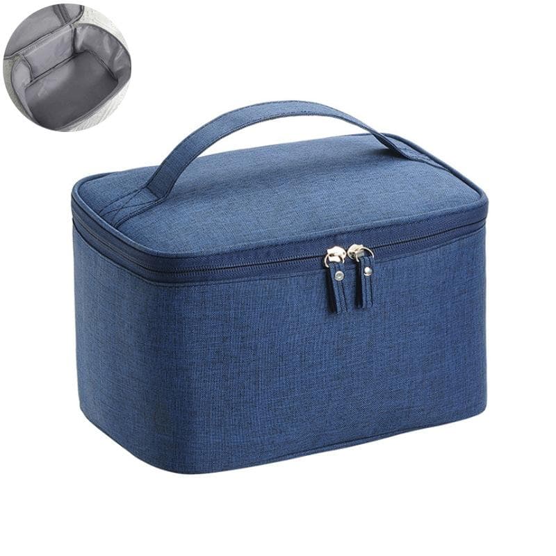 Travel Wash Bag Outdoor Travel Oxford Cloth Waterproof Large-Capacity Cosmetic Bag blue