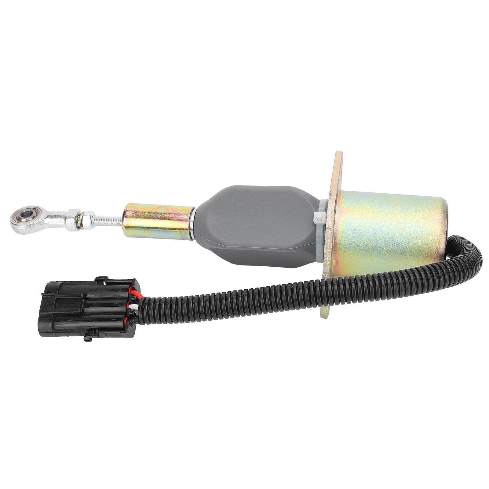 Fuel Shut Off Solenoid Valve Excavator Engine Stop Electric Flameout Accessories 3930233 DC12V