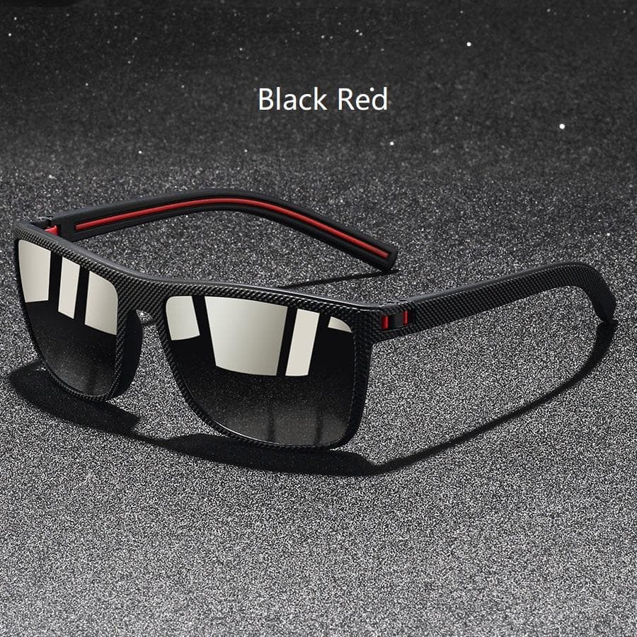 Fashion Vintage Check Pattern Sunglasses UV400 for Men Women Classic Square Retro Eyewear Driving Fishing