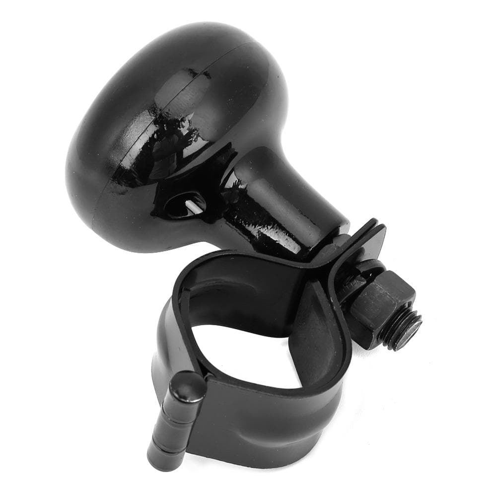 Steering Wheel Ball Booster Auxiliary Knob for Universal Car Black white
