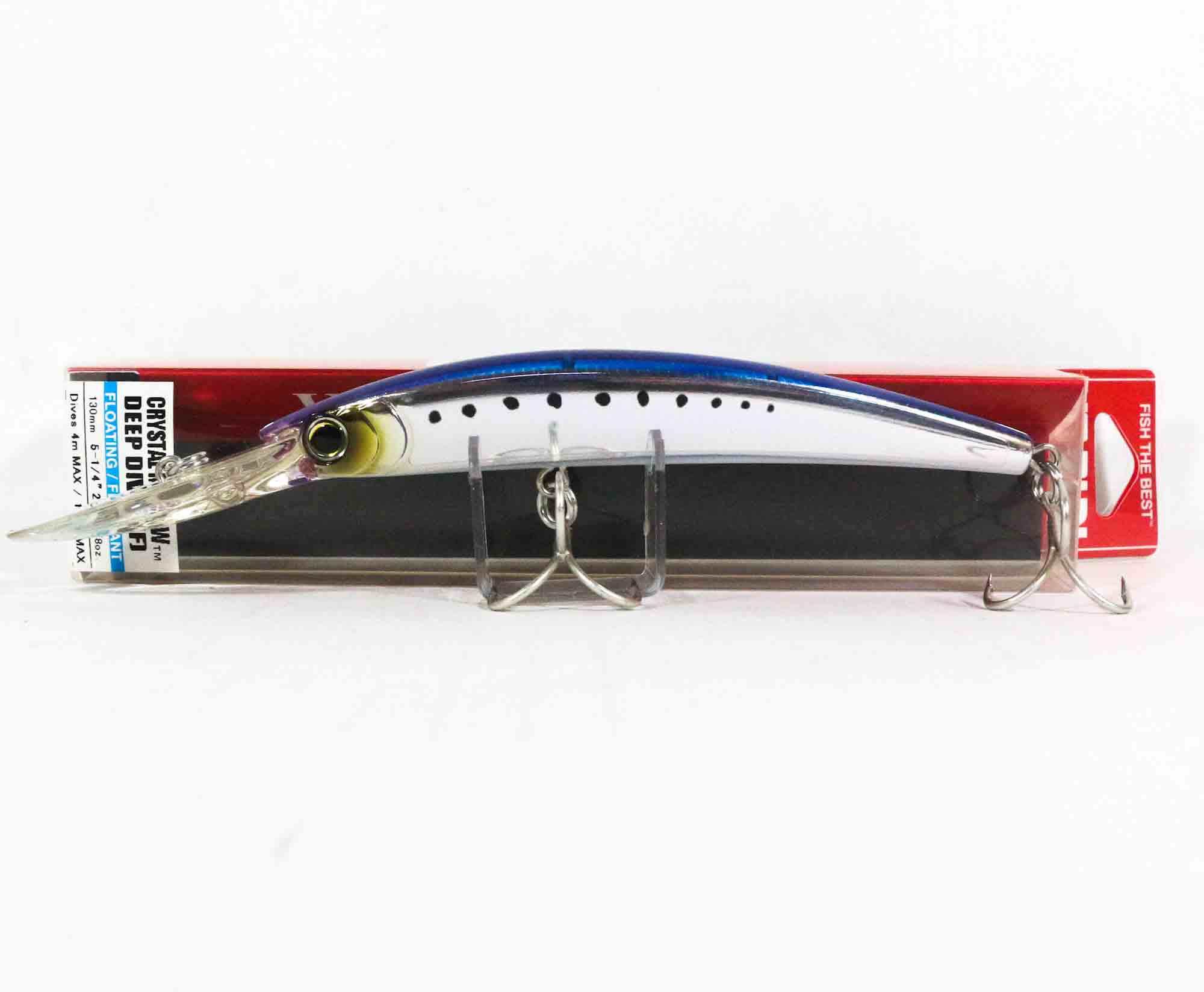 Yo Zuri Crystal Minnow DD 130 mm Floating Lure R1136-HIW (1312)