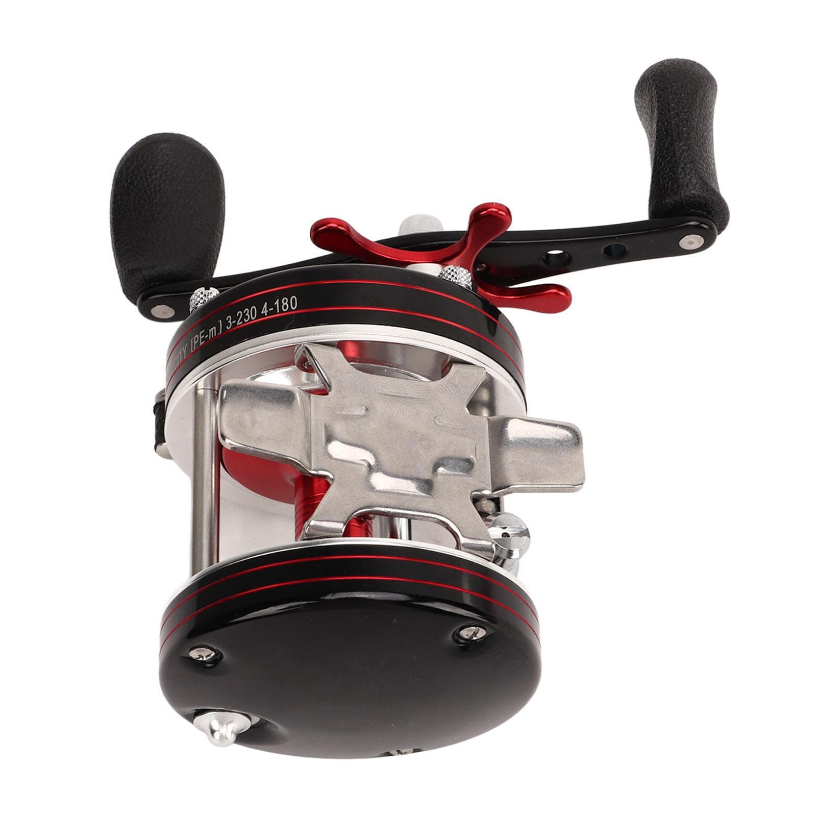 Baitcasting Fishing Reel Metal Baitcasting Reel All Metal Drum Transverse Lure Reel for River Lake