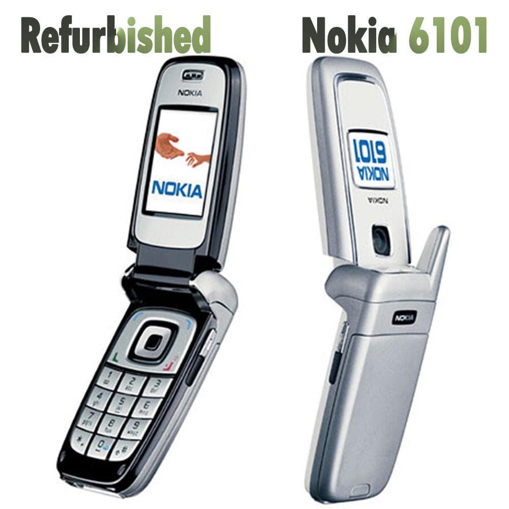 Refurbished Nokia Original Nokia 6101 Mobile Phone With 1 SIM Simple Set black