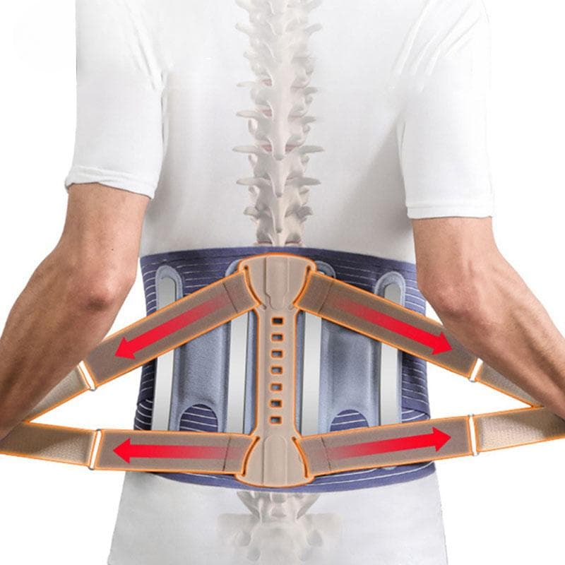 Back Brace Immediate Relief from Back Pain,Herniated Disc, Sciatica,Scoliosis Breathable Waist Lumbar Lower Back Support Belt L