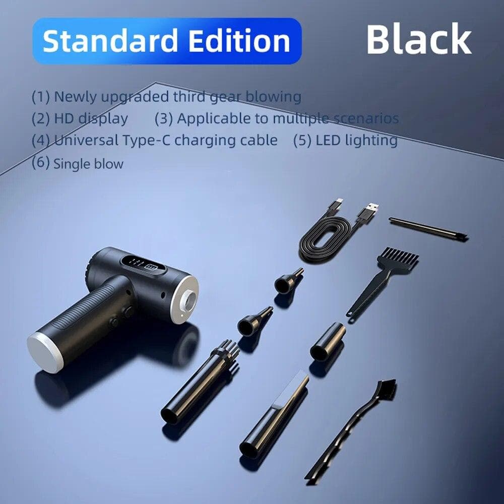 290000Pa Car Vacuum Cleaner Wireless Vacuum Cleaner Handheld Vacuum Pump Cordless Robot for Car Home Appliance Strong Suction Only blowing dust