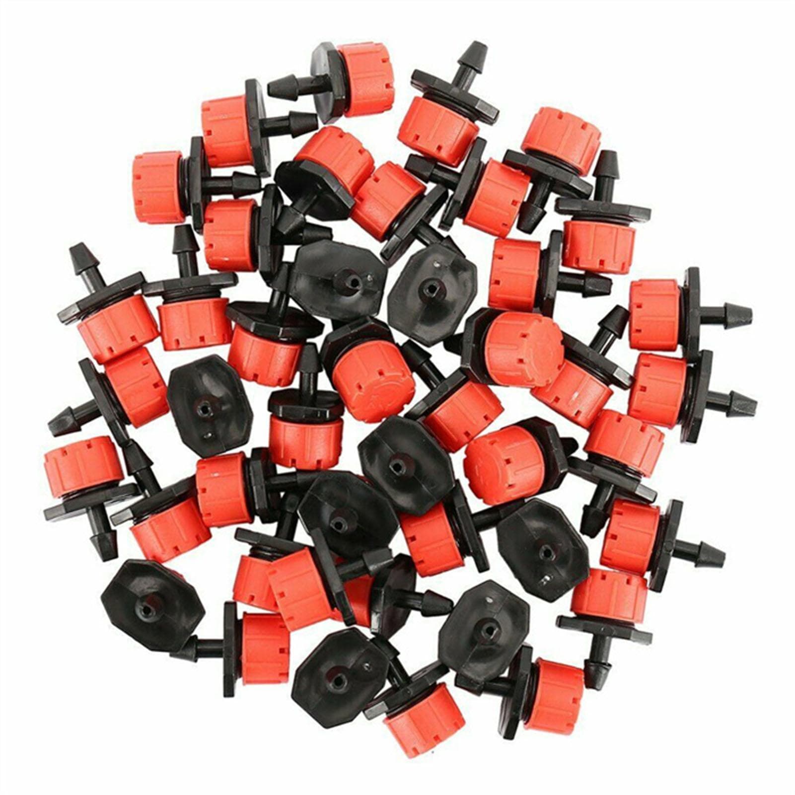 100Pcs Garden Drip Irrigation Sprinklers Micro Water Emitter Dripper Drip Head 100Pcs