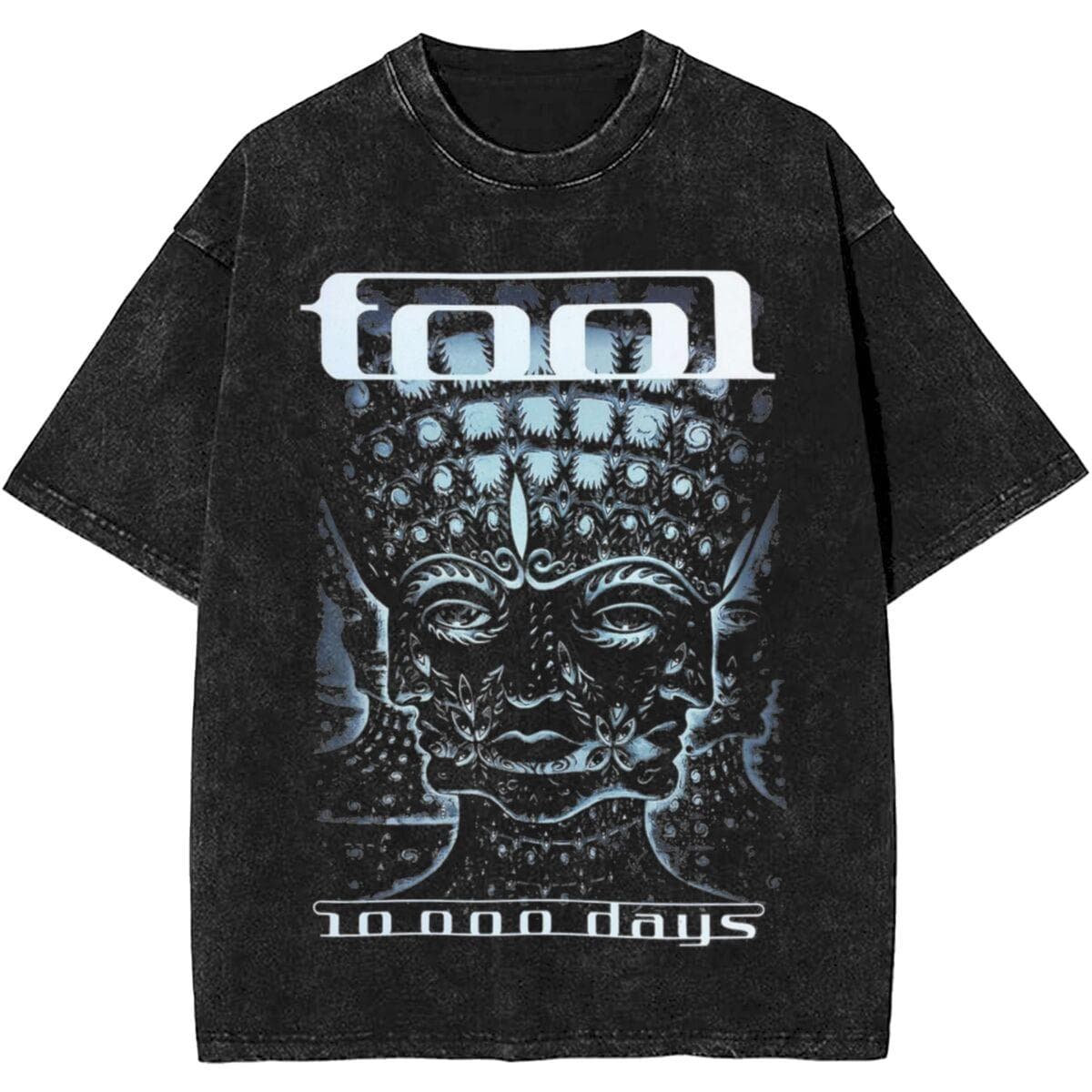 Men Women Rock Tool Band Lateralus Heavy Metal Music Vintage Washed T Shirt Merch Cotton Top Clothes Oversized L