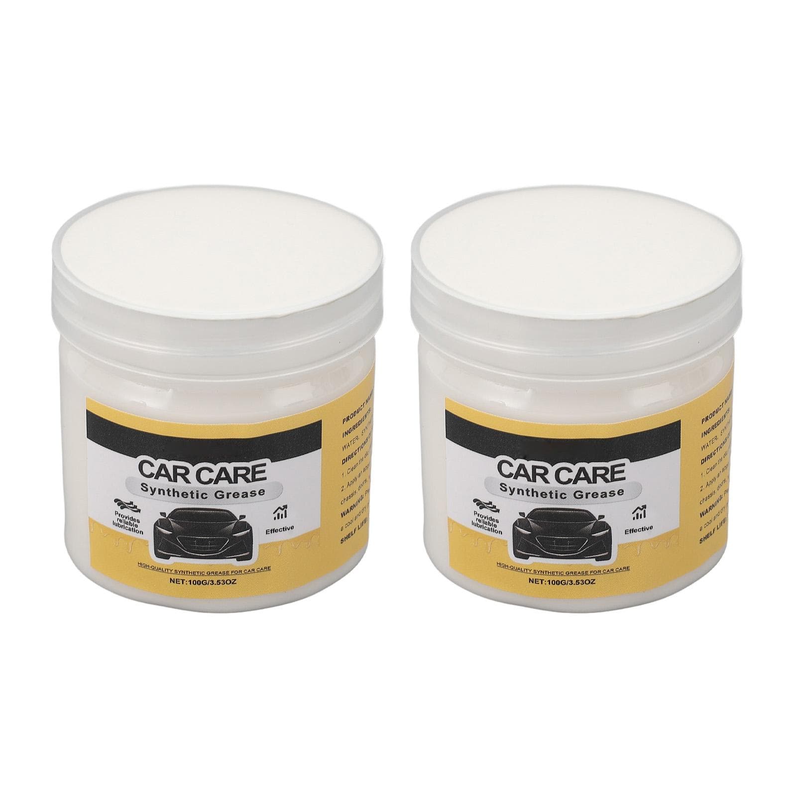 2 Pcs 100g Car Lubricating Grease Metal Parts Prevent Rusting Lubrication Lubricant Grease