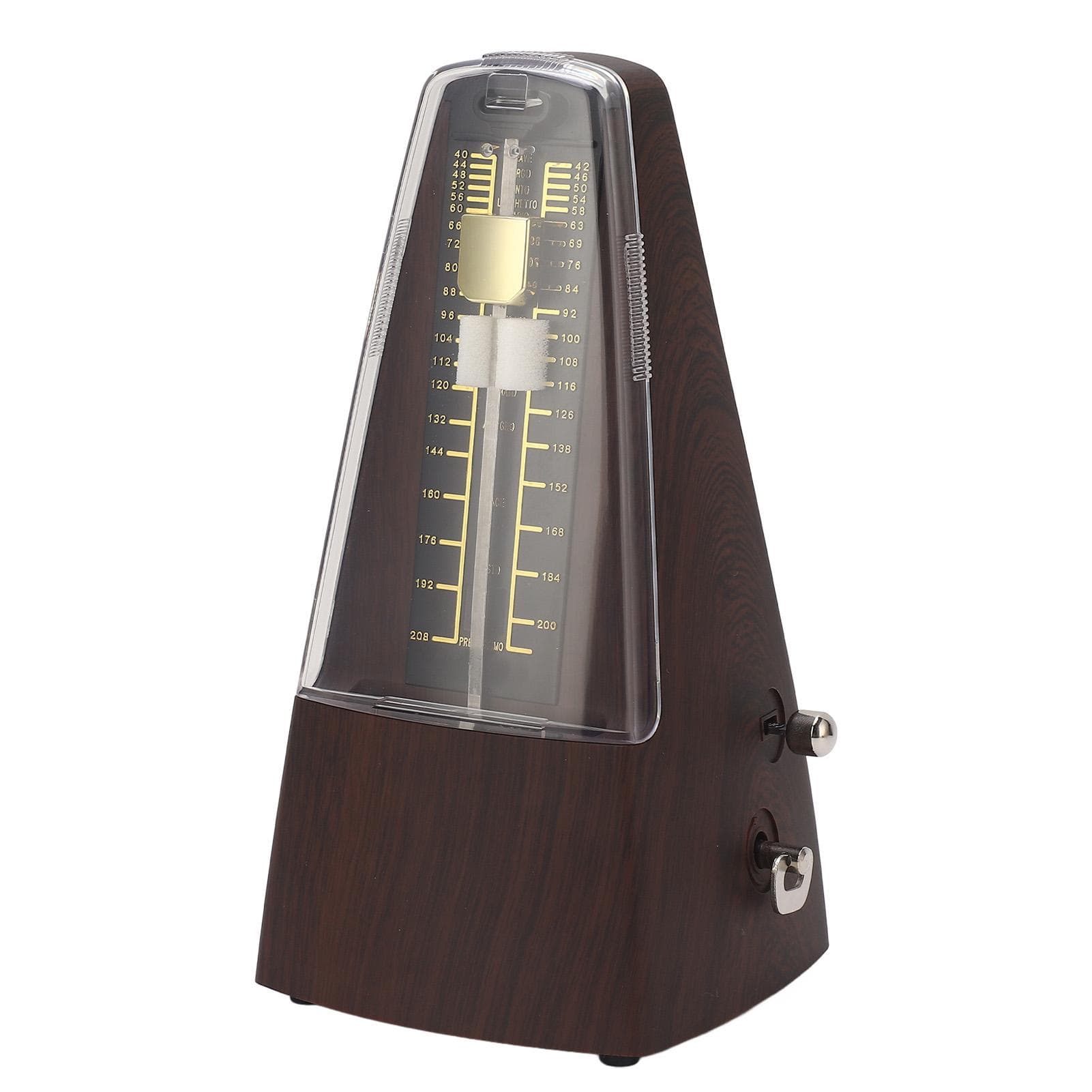 Mechanical Metronome 40 To 208 Bpm Precise Rhythm Universal Metronome for Piano Violin Guitar Bass