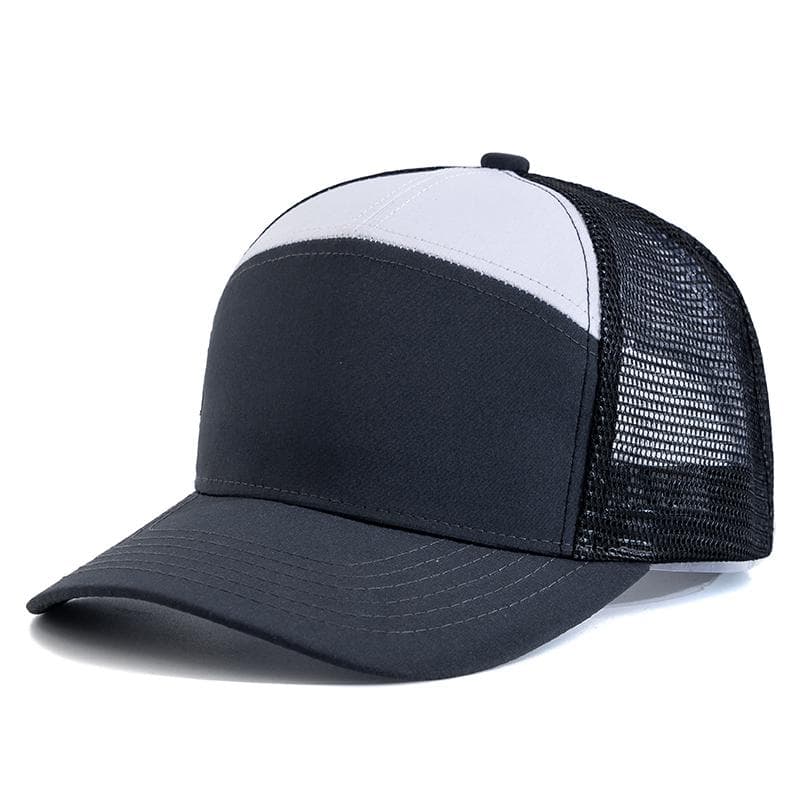 Hot Sale Unisex Trucker Hat Adjustable Baseball Cap Splicing Colors Cap 56cm-60cm